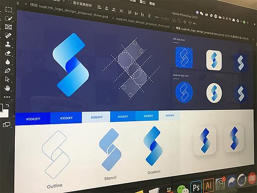 Logo design——S，链接，图标
