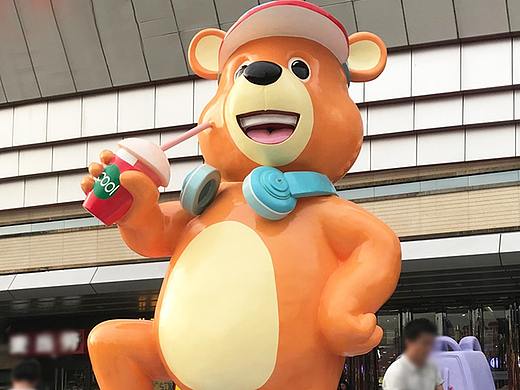 玻璃钢大型卡通雕塑