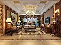 【林荫大院装修】-林荫大院138平欧式风格装修
