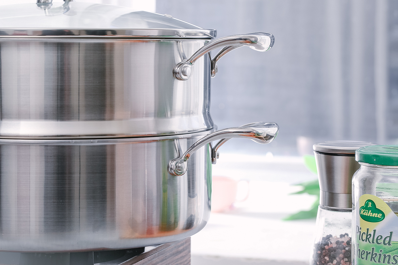 不锈钢～蒸锅（图ZMTM3MDgyODg0） - 产品摄影 - 站酷设计师弦鸟原创素材 - 站酷ZCOOL