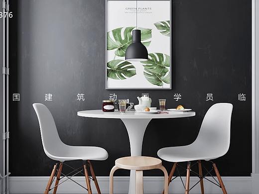 马良中国动画班学员临摹作品-室内漫游动画