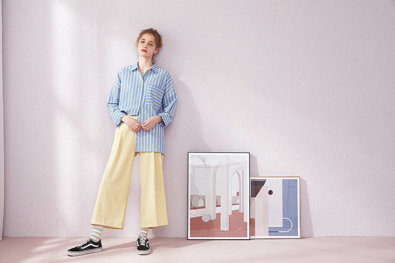 Shooting of Spring and Summer Clothes in 2019