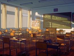 【3渲2】动漫风格教室练习