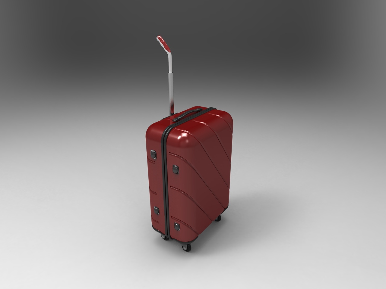 拉杆箱改良设计(本科一年级时作品 献丑)|工业/产品|生活用品|朱灰灰
