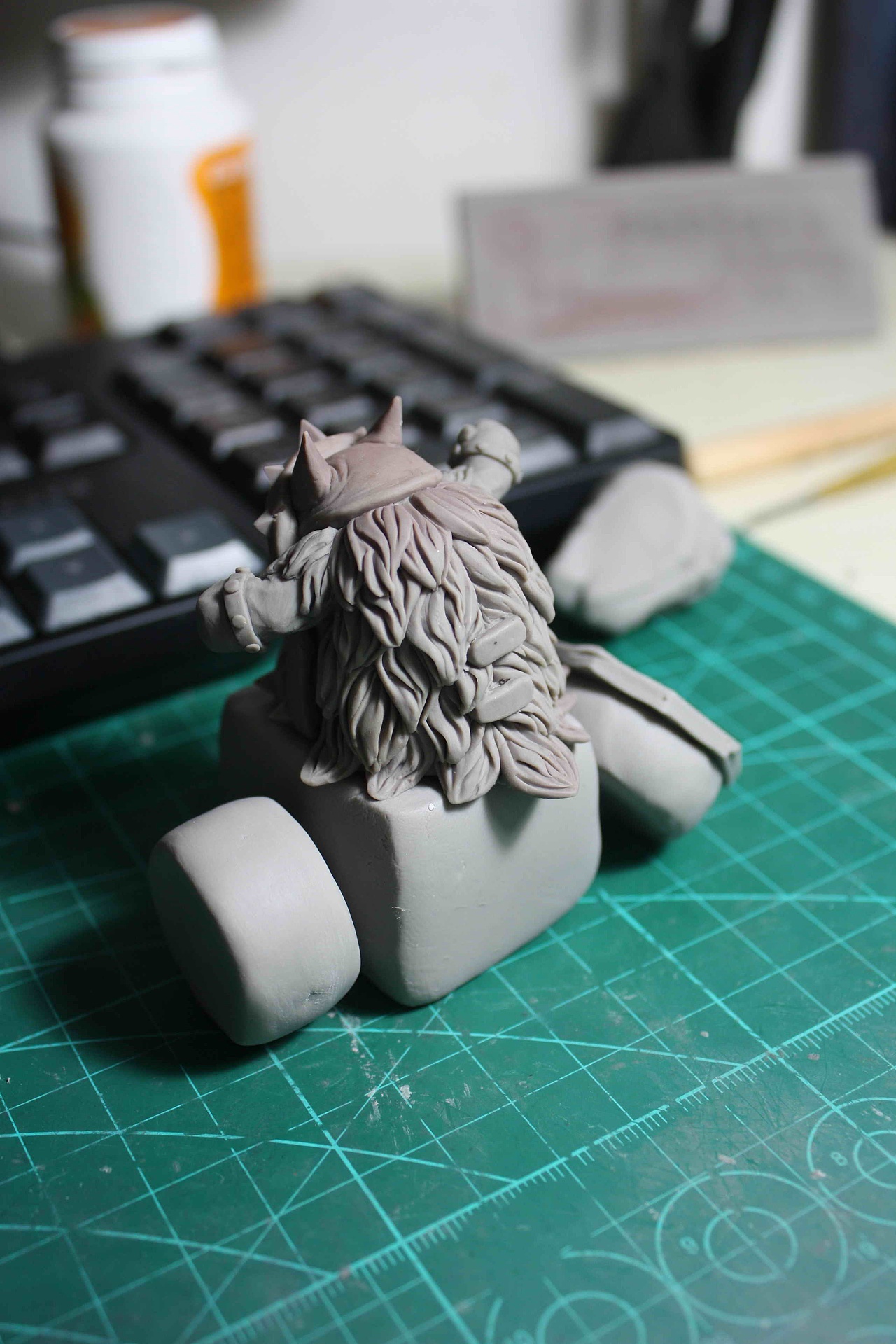 英雄联盟蓝色小兵手办+制作分享（图ZMTEzNjc2MzI=） - 手办/模玩 - 站酷设计师熊屁屁原创素材 - 站酷ZCOOL