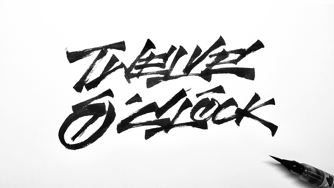 Hand Lettering（图ZMTEzNTkyNzYw） - 字体/字形 - 站酷设计师石坎未来原创素材 - 站酷ZCOOL