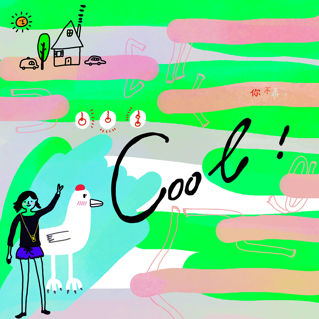 最近两三年的插画集1