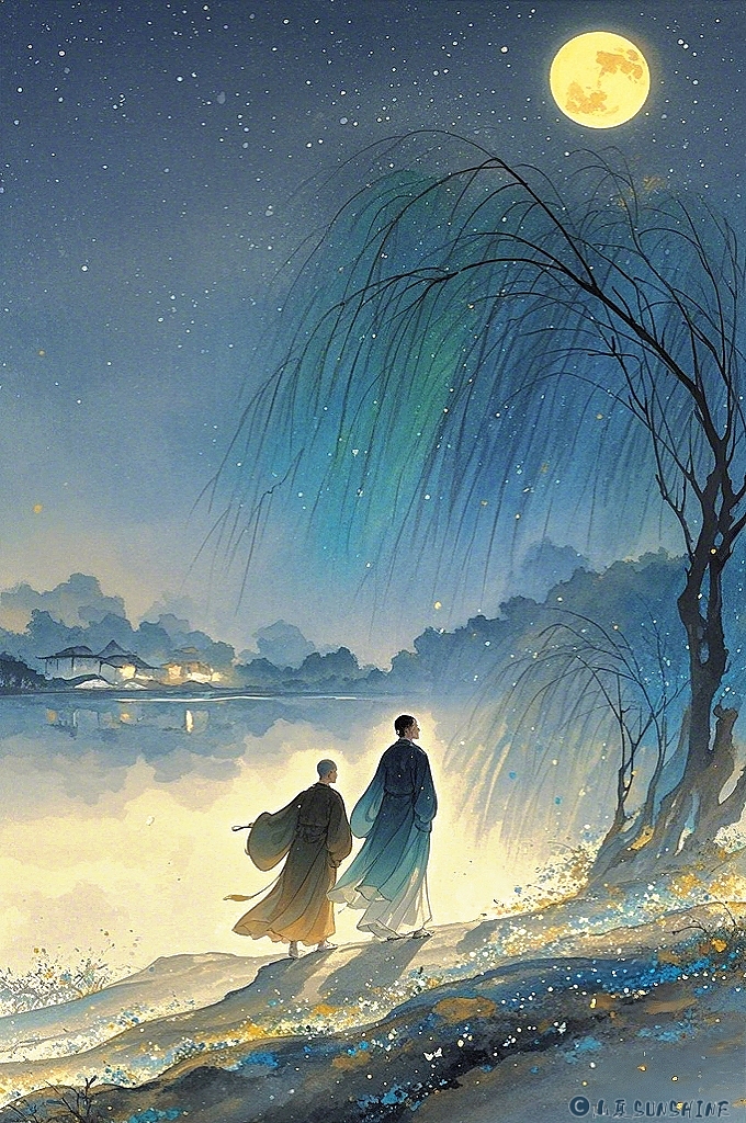 堪图画|花不尽,柳无穷,别来欢事少人同