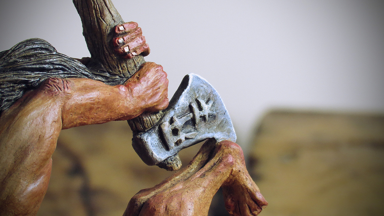 《盘古》（图ZOTMxNTE2ODA=） - 手办/模玩 - 站酷设计师有个榴莲工作室原创素材 - 站酷ZCOOL