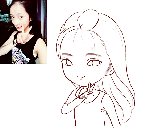 真人转Q（图ZNDU4NzczMTI=） - 创作习作 - 站酷设计师爱画画的米小芽原创素材 - 站酷ZCOOL