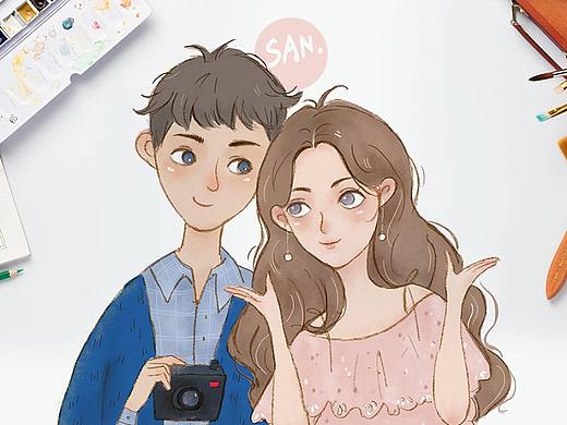 果汁女孩-一些板绘涂鸦作品小结