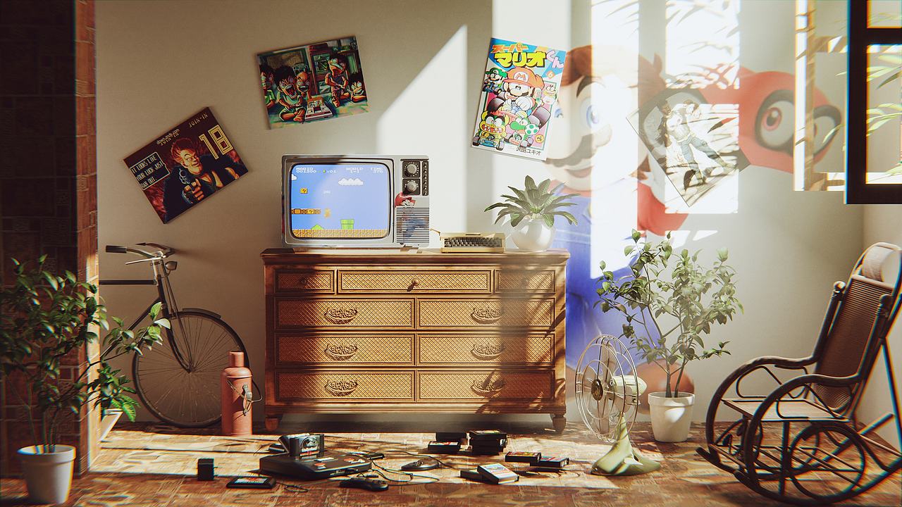 【BLENDER】近期静帧渲染（图ZMjc4MTU0MzY0） - 场景 - 站酷设计师阿泽不叫啊泽原创素材 - 站酷ZCOOL