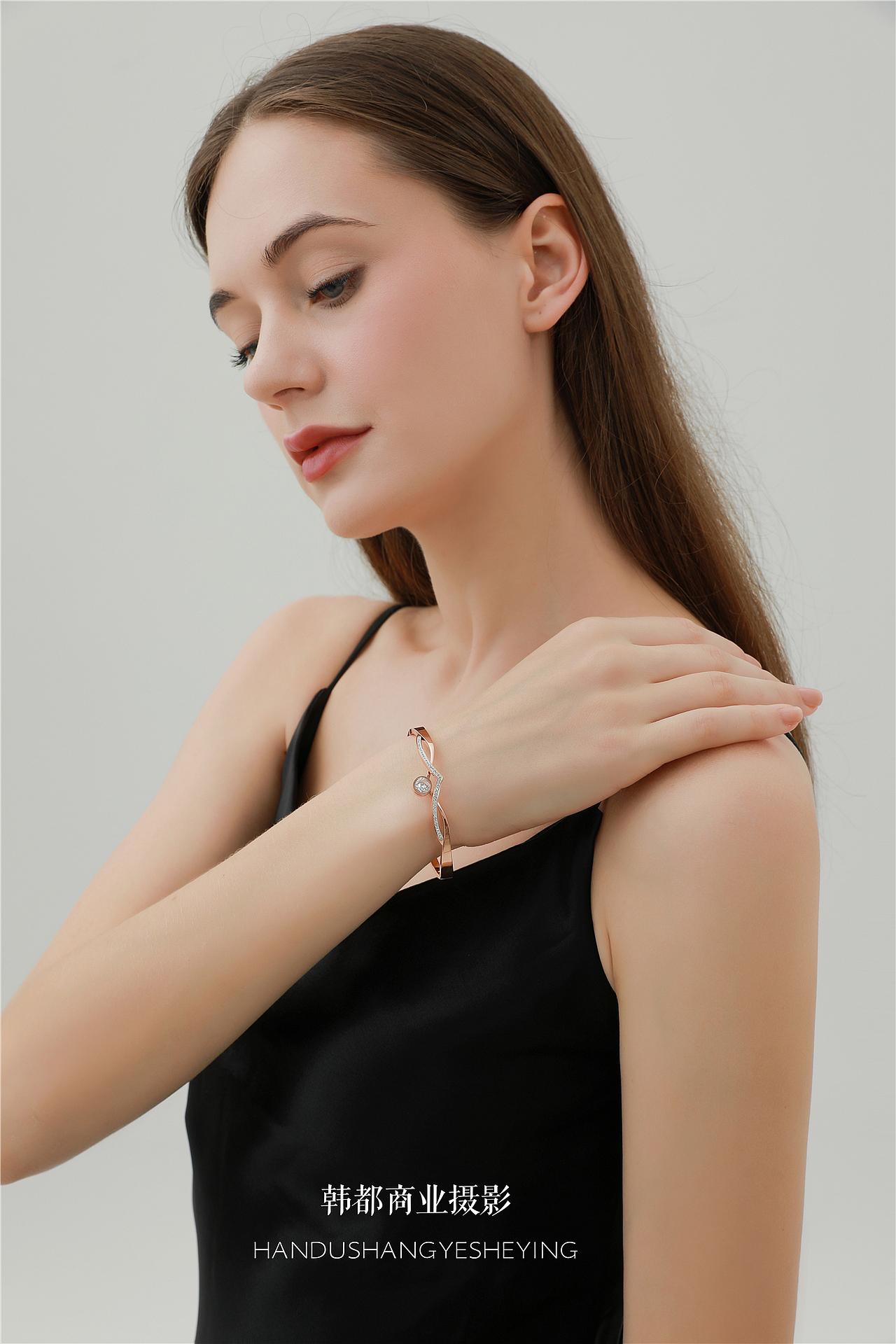 义乌淘宝摄影饰品耳钉项链模特拍摄