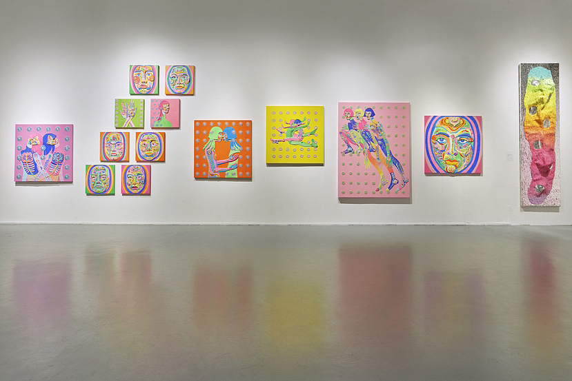 室内空间拍摄2-陈粉丸个展,深圳木星美术馆