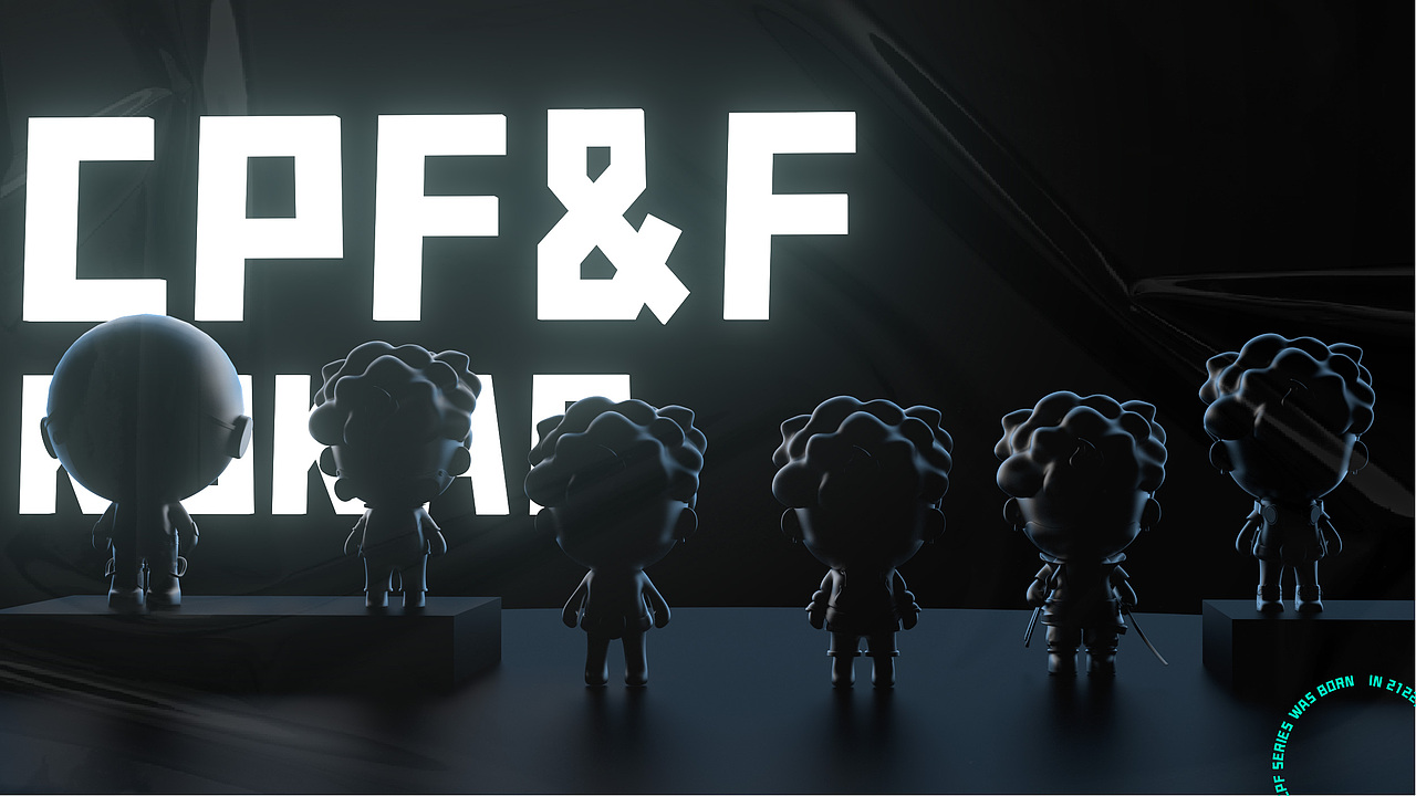 “CPF&F”系列原创ip潮玩设计