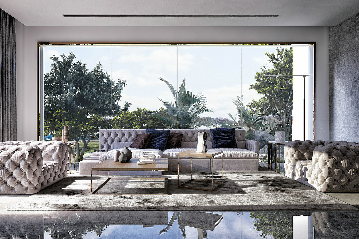 深圳全屋定制：这样的装修设计你爱了吗？大平层真漂亮