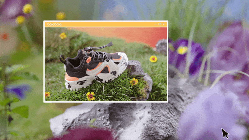 创意视觉『 森马｜山野系列童鞋 』✖ 新罐头（图ZMzAxMTk3MTk2） - 产品摄影 - 站酷设计师新罐头视觉策略原创素材 - 站酷ZCOOL