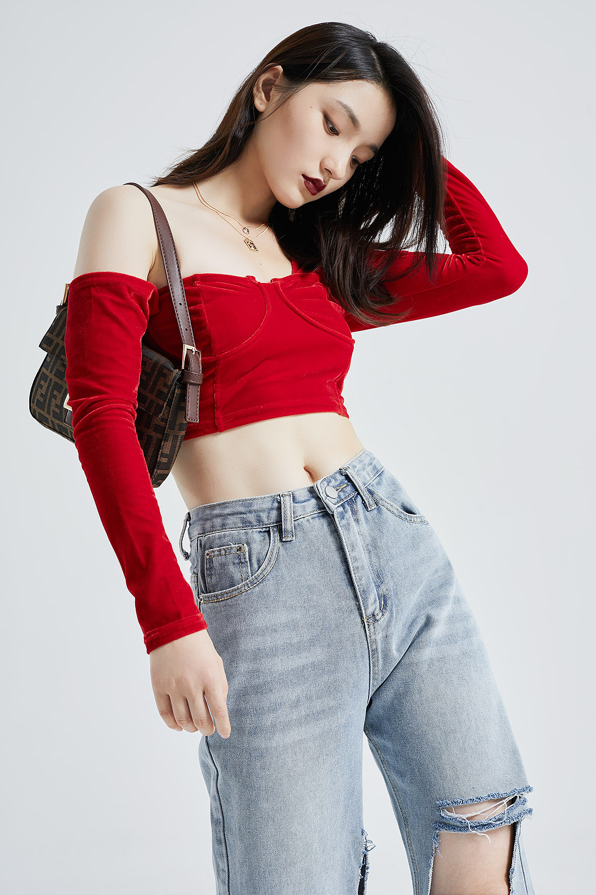 棚拍无影墙广州女装拍摄设计师款