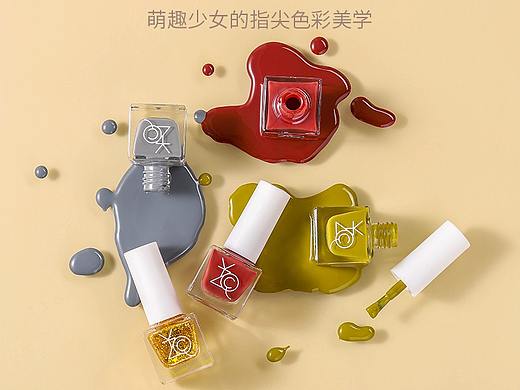 美甲指甲油拍摄/甲油胶手摸/详情页设计