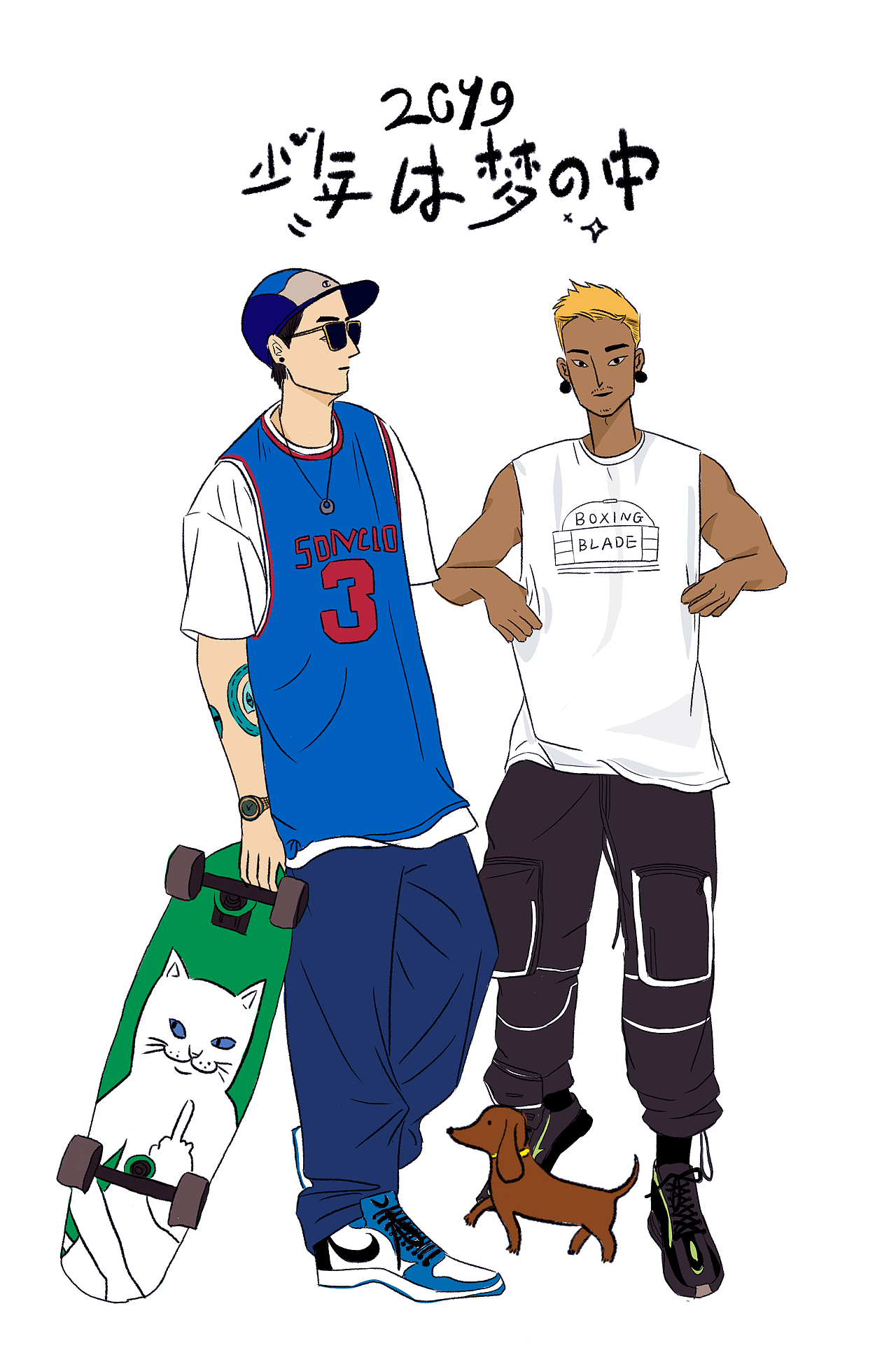 "a week"人物练习（图ZMTY5NzY3Njky） - 艺术插画 - 站酷设计师四一44原创素材 - 站酷ZCOOL