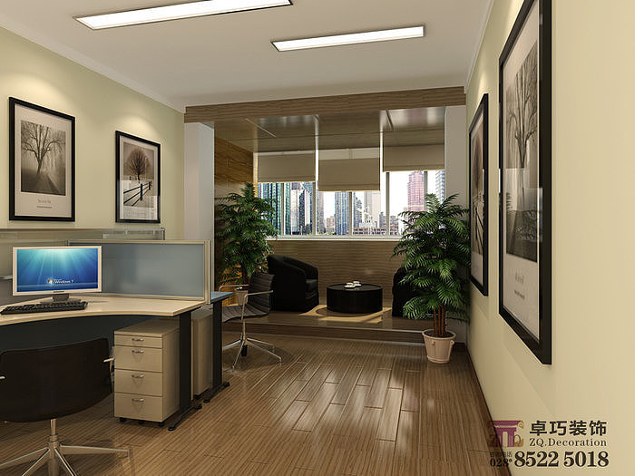 广元办公室设计公司——广元专业办公室装修【卓巧】（图ZOTU5MTA0OTI=） - 家装设计 - 站酷设计师广元办公室装修原创素材 - 站酷ZCOOL