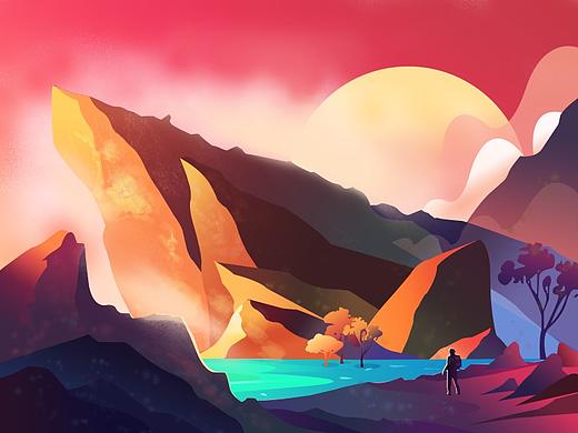 插画（个人主页-ZMzQxNjIzMzY=） - 艺术插画 - 站酷设计师pei她笑原创素材 - 站酷ZCOOL