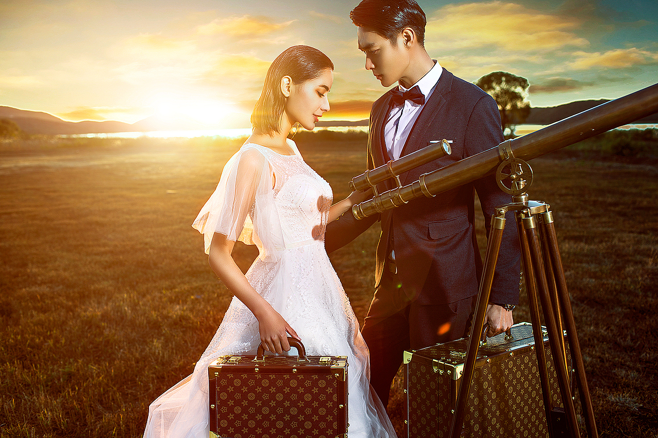 旅拍婚纱调色（图ZMjU0NjcxODUy） - 修图/后期 - 站酷设计师爱琳elin原创素材 - 站酷ZCOOL