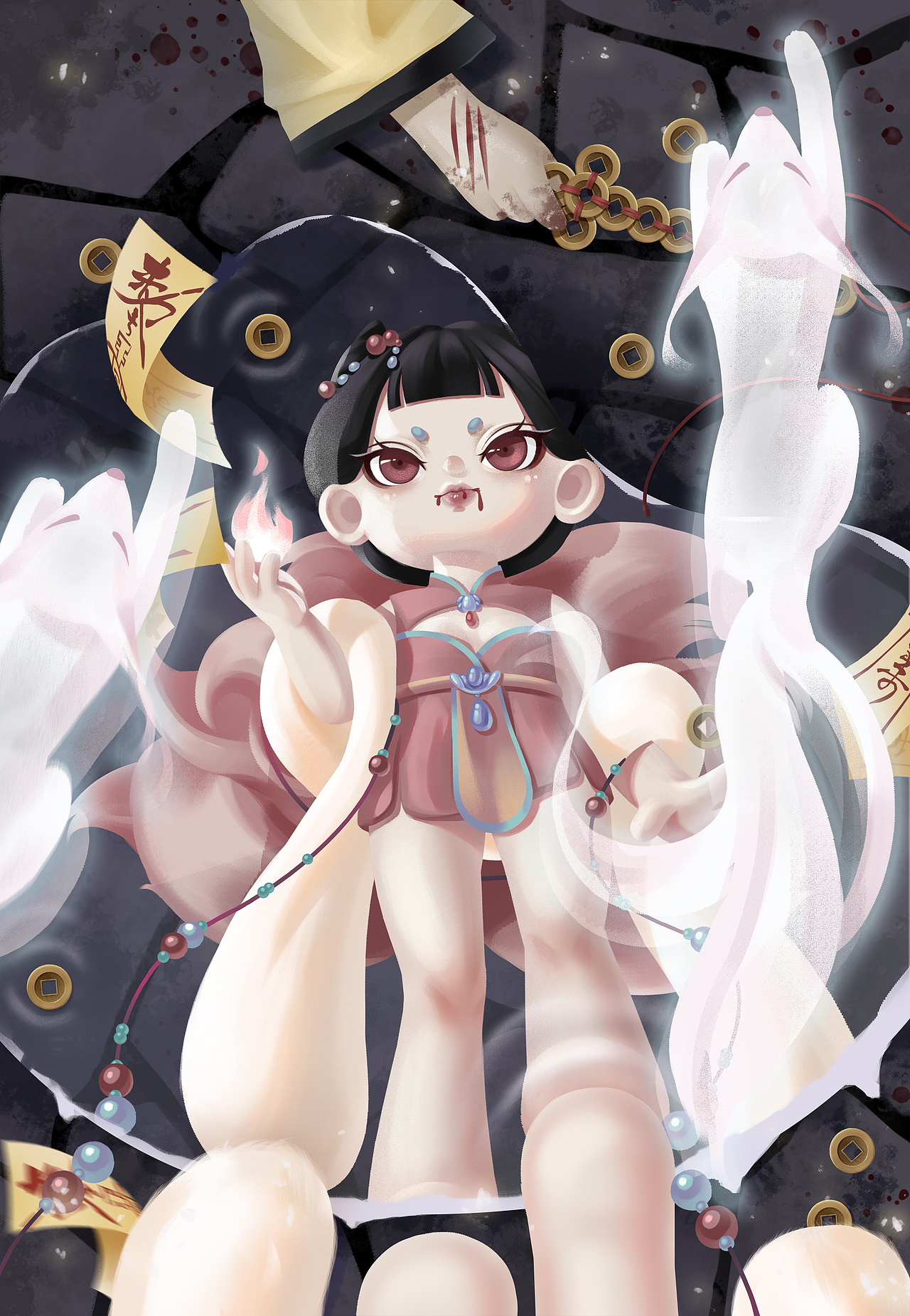 尚智原创IP|灵妖异闻录盲盒设定 | IP设计(可授权)