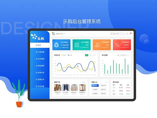 乐购后台管理系统