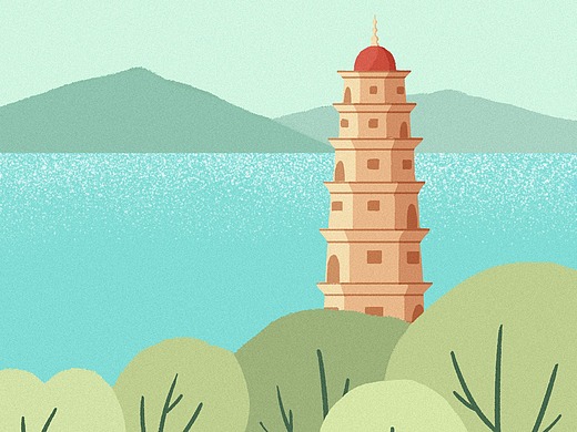 福州船政文化插画