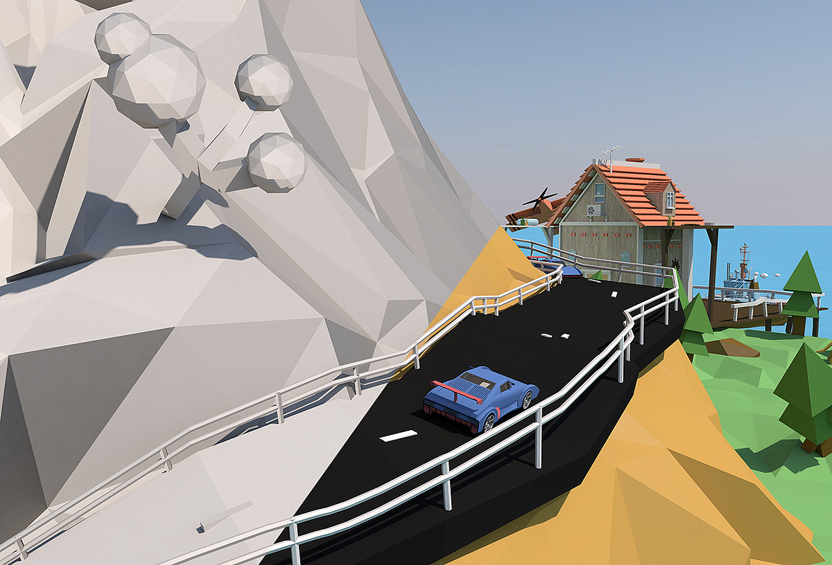 lowpoly风格（图ZMTE1MDEwMzQ4） - 场景 - 站酷设计师Musen_沐森原创素材 - 站酷ZCOOL