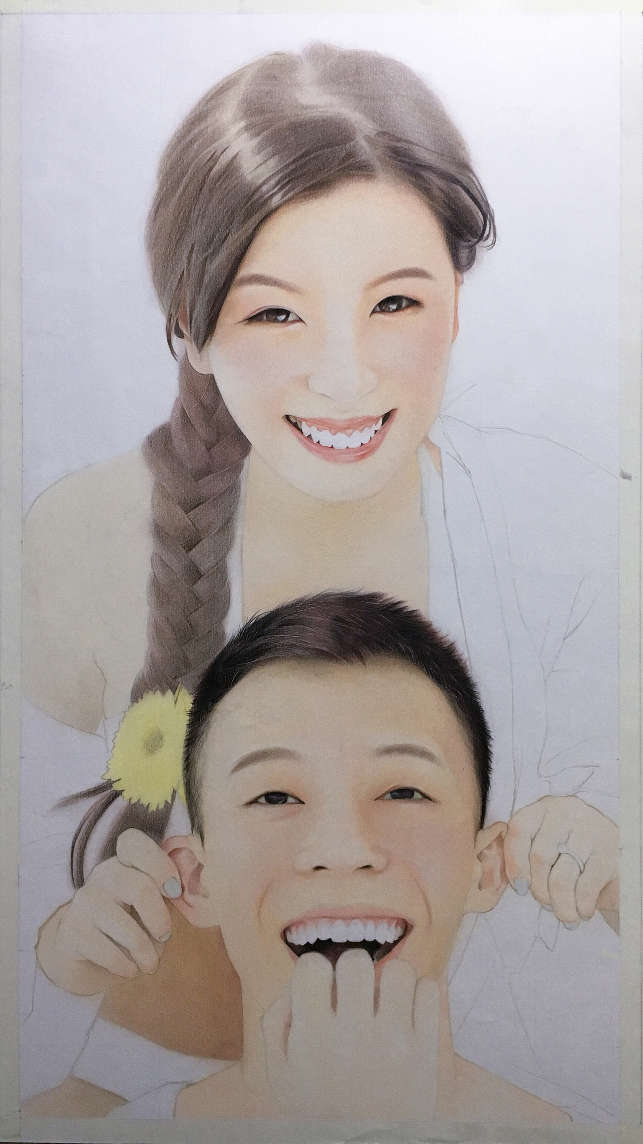 彩铅肖像（图ZNzc0NDY4NjQ=） - 绘画 - 站酷设计师X憨人X原创素材 - 站酷ZCOOL