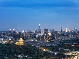 南京|古今同框-閱江樓&紫峰大廈