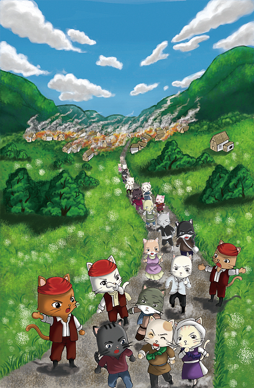 猫狗大作战（图ZMTk3Mzg4Nzky） - 游戏原画 - 站酷设计师雨唯原创素材 - 站酷ZCOOL