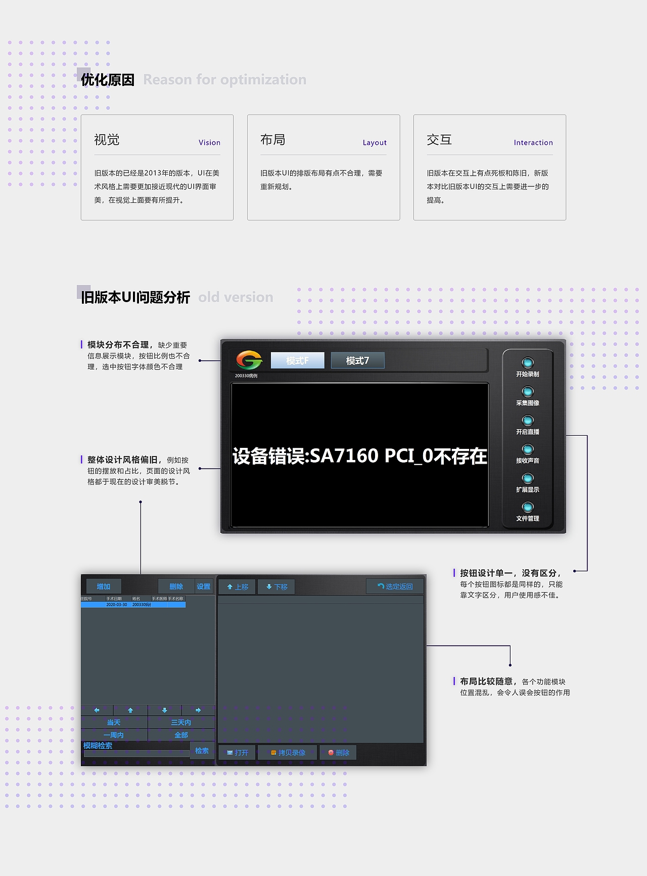3D/2D高清影像工作站UI设计