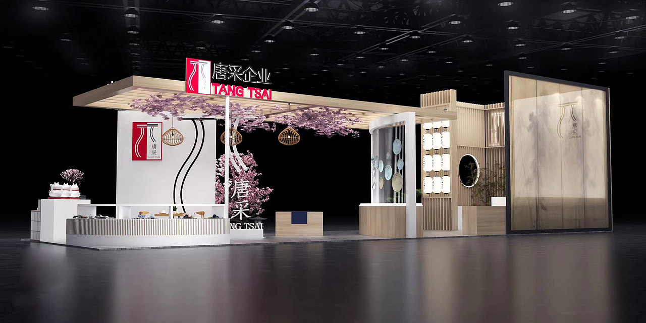 某日式展台原创设计