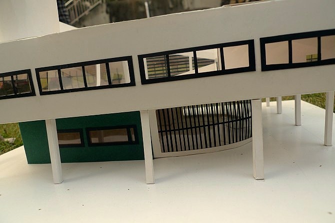 萨伏伊别墅模型 | Villa Savoy model