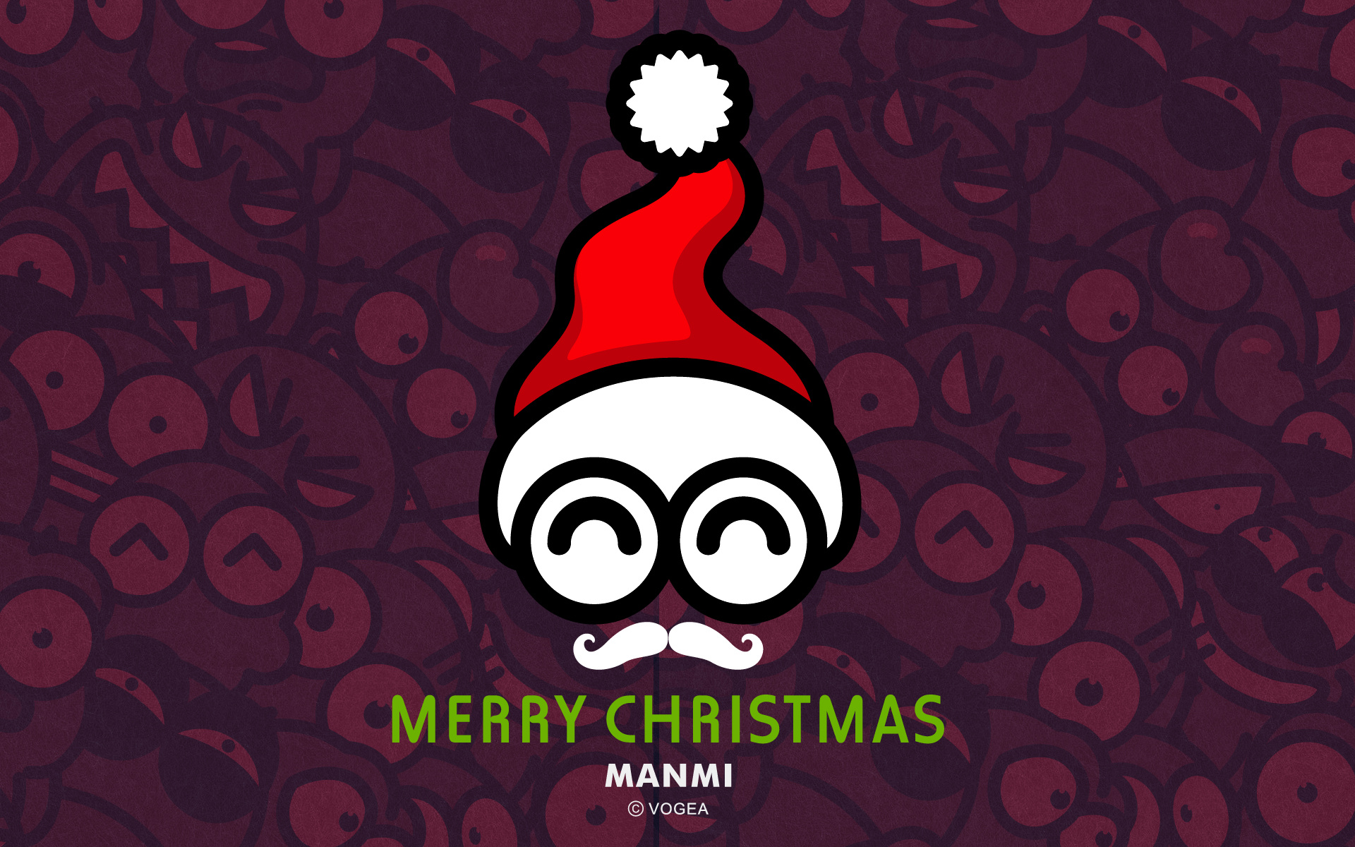 章小漫 圣诞系列壁纸【pc壁纸,ios壁纸】