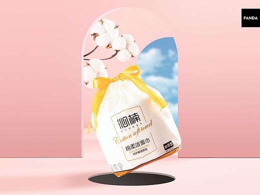 沁楠 ✖ 熊猫视觉 | 洁面巾电商拍摄及电商详情页设计
