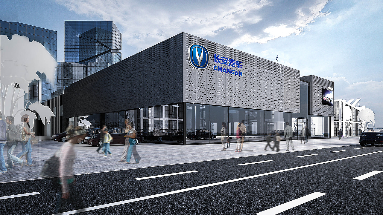 长安汽车2018年店面终端形象设计