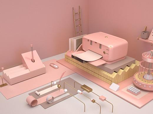 C4D场景展示练习