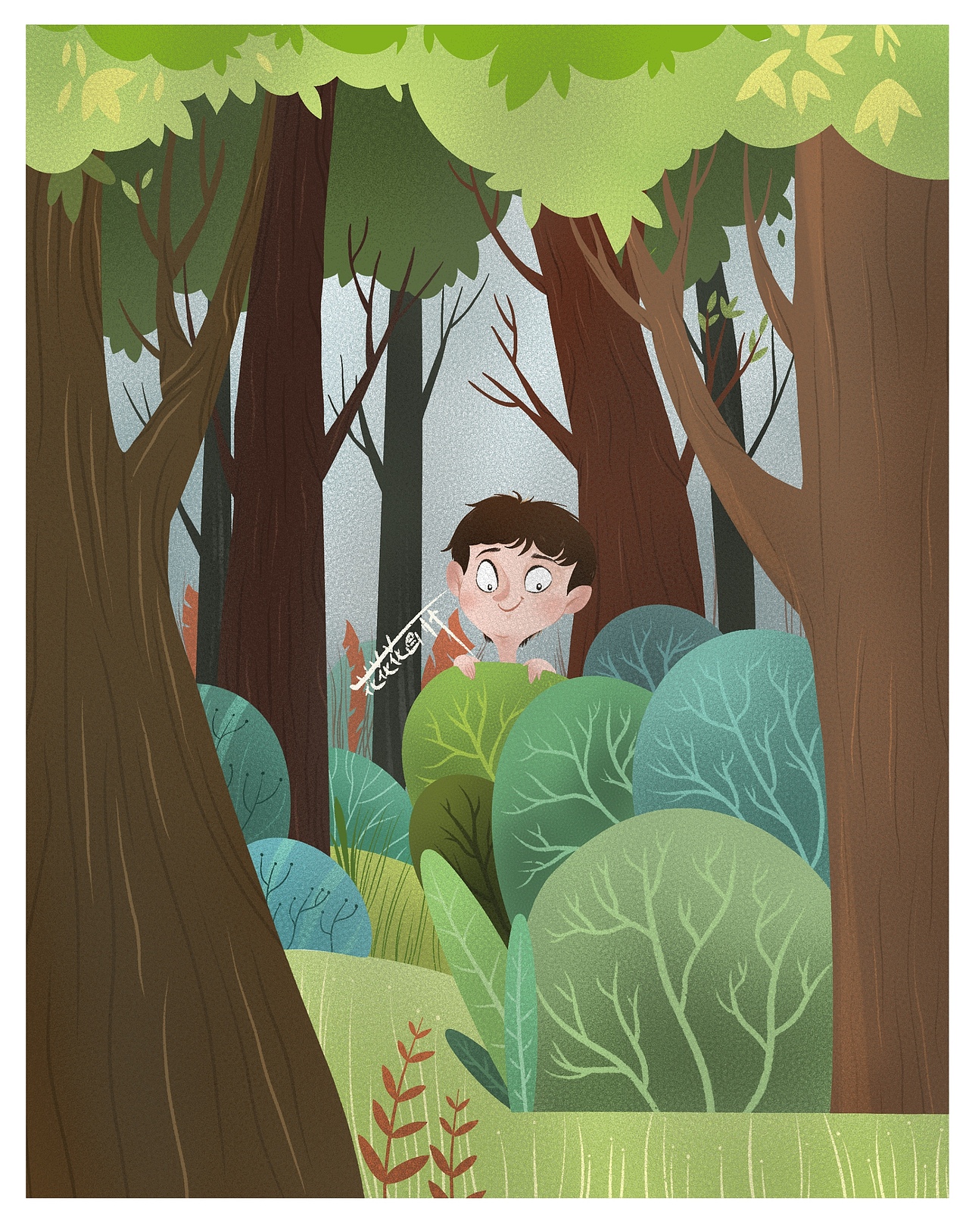 绘本插画随手稿（图ZMjYwMTMyNjY4） - 绘本 - 站酷设计师花花花画师原创素材 - 站酷ZCOOL