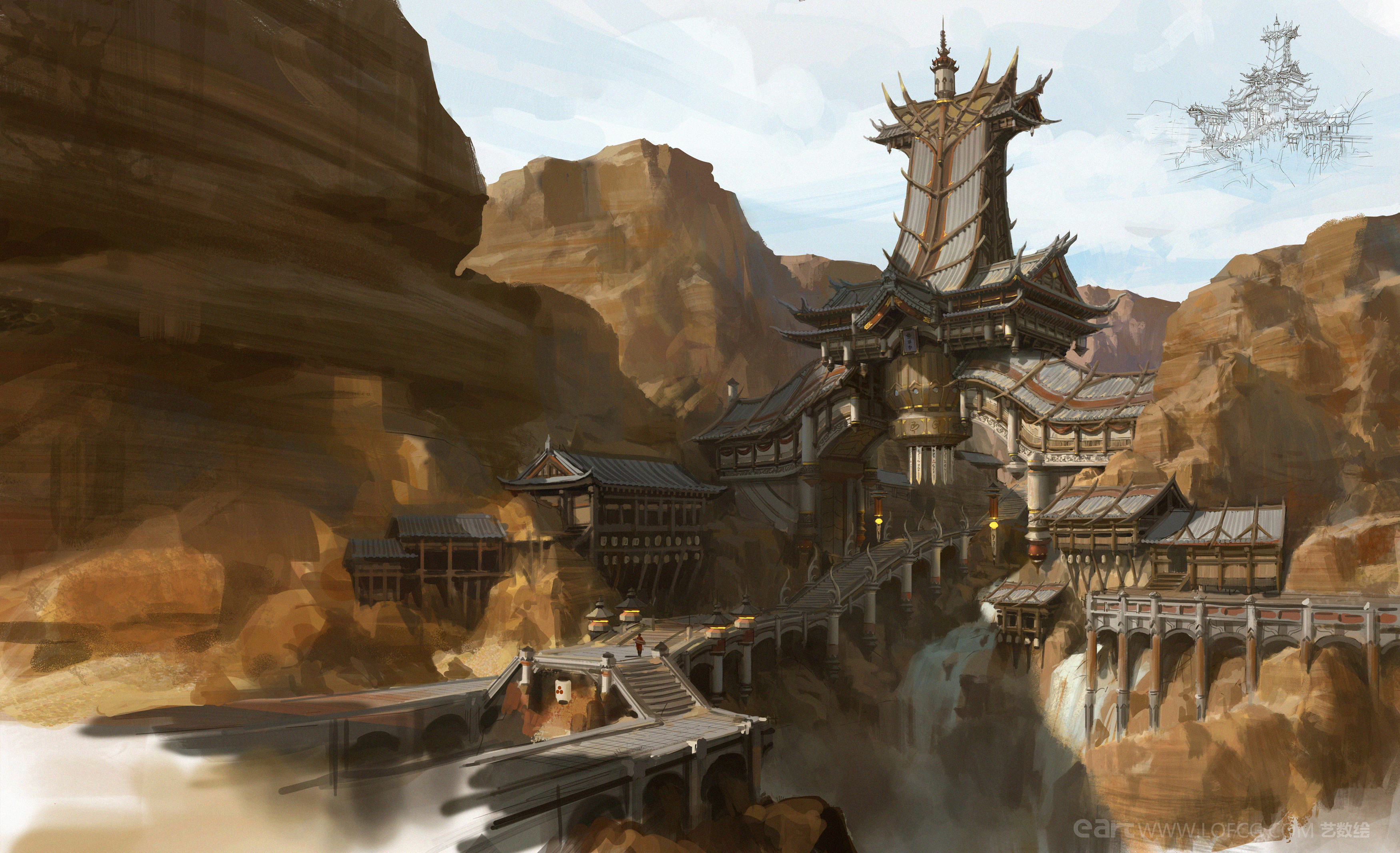 洛克猴杜震中国风建筑设计合集