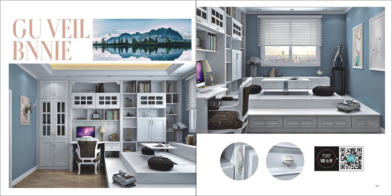 郑州全屋定制画册制作厂家 极简整体衣柜橱柜画册设计（图ZMTg0NTk1NDIw） - 书籍/画册 - 站酷设计师VX一18736096828原创素材 - 站酷ZCOOL