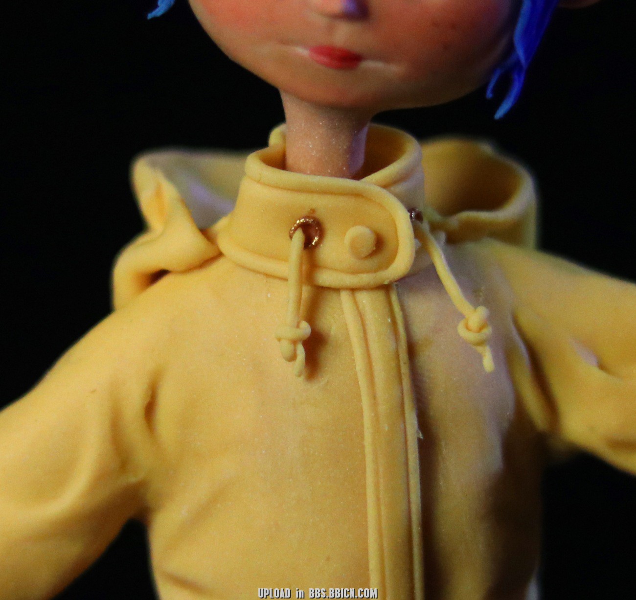 塑新斋潘纪坤手作彩塑之鬼妈妈卡罗琳粘土手办