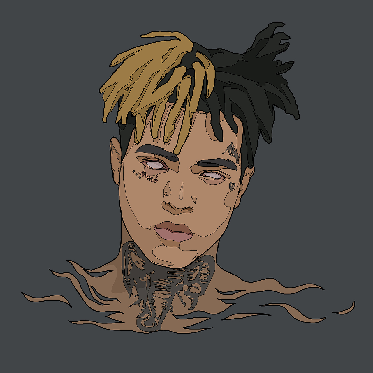 rapper插画头像合集