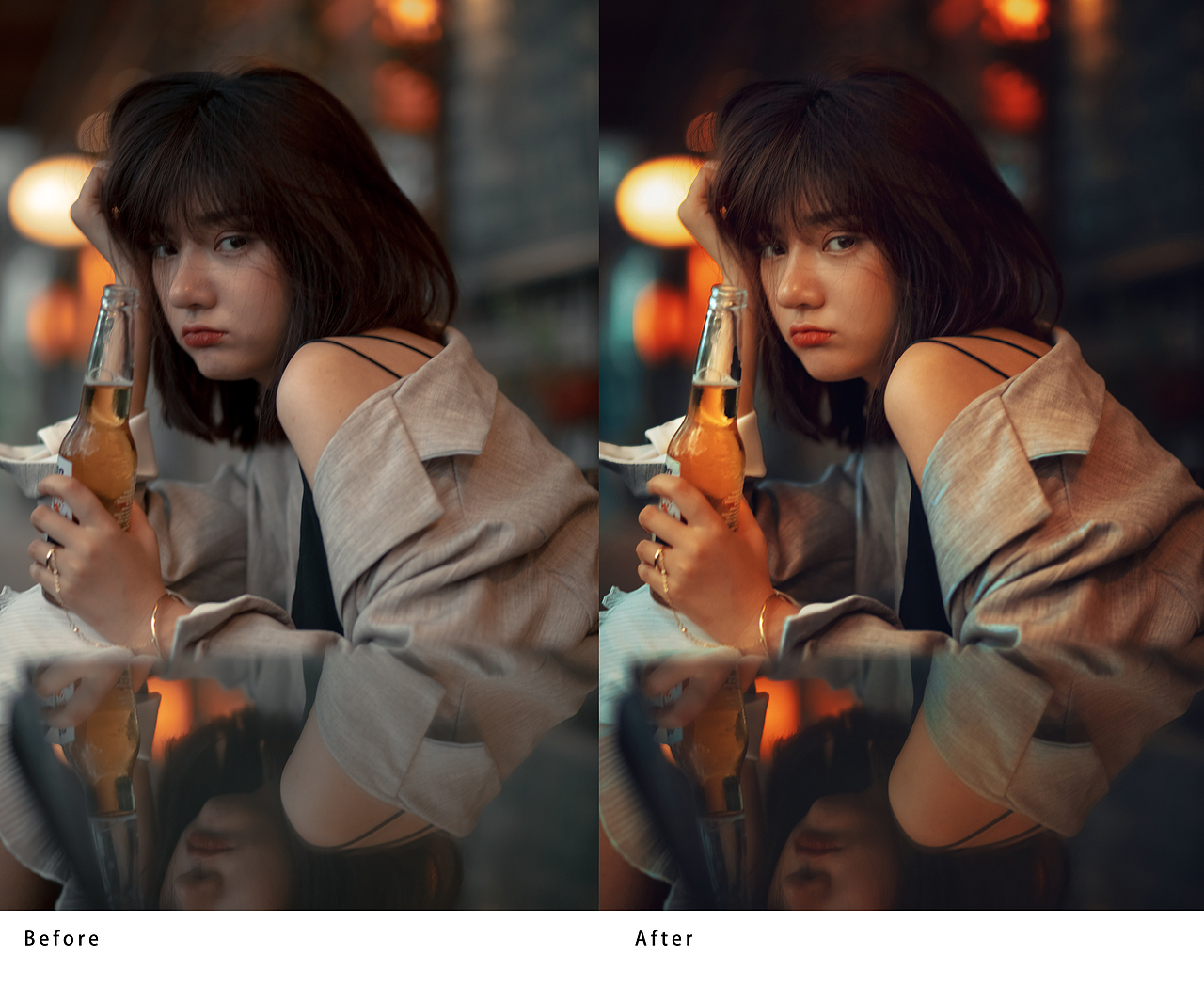 2021年下半年修图对比图合集-灵动修图