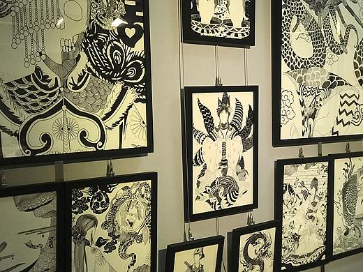 “聊斋新说”插画设计