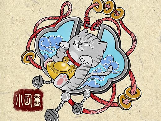 平安鎖貓貓（個人主頁-ZNTQ0NzIxNDQ=） - 創(chuàng)作習(xí)作 - 站酷設(shè)計師Yonfay小仙童原創(chuàng)素材 - 站酷ZCOOL