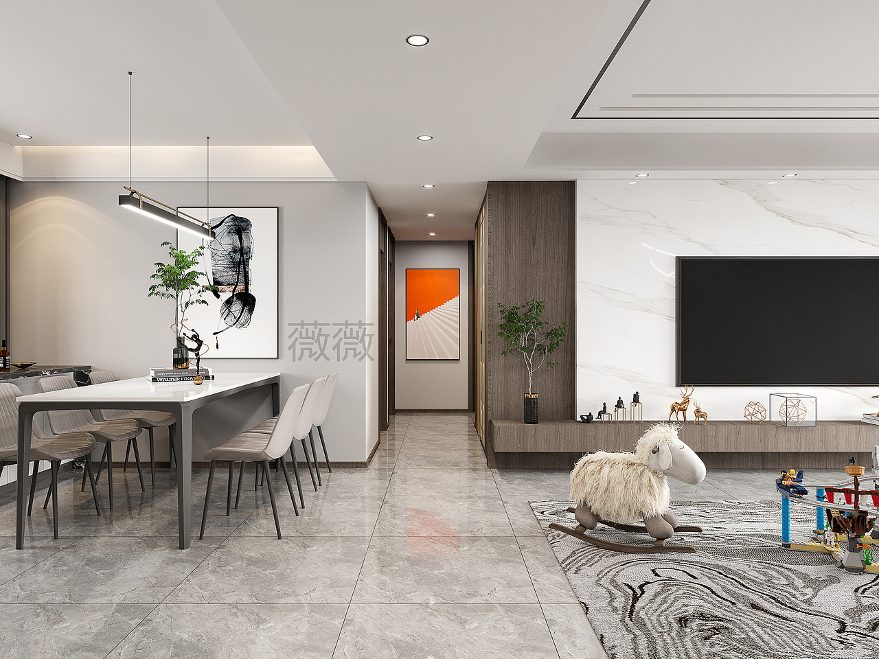 现代轻奢,爱惨了的高级又低调的装修